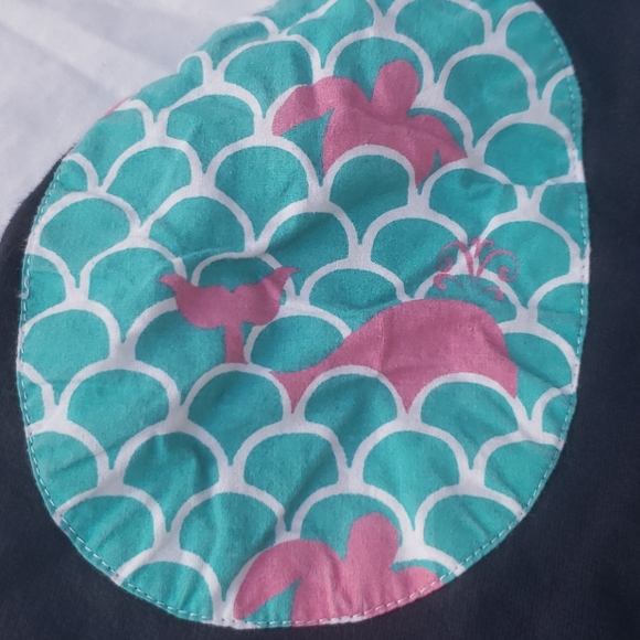 Simply Southern Navy Aqua Whale Pullover Size S - Picture 3 of 9